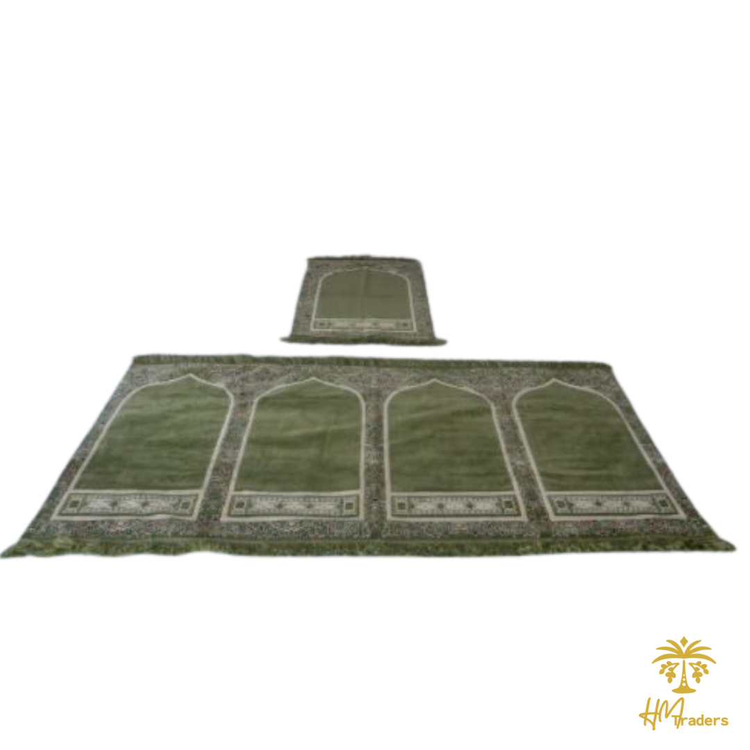 Prayer Mat for Jamaat (Green) HM Traders