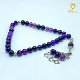 Purple Aqeeq Tasbih HM Traders