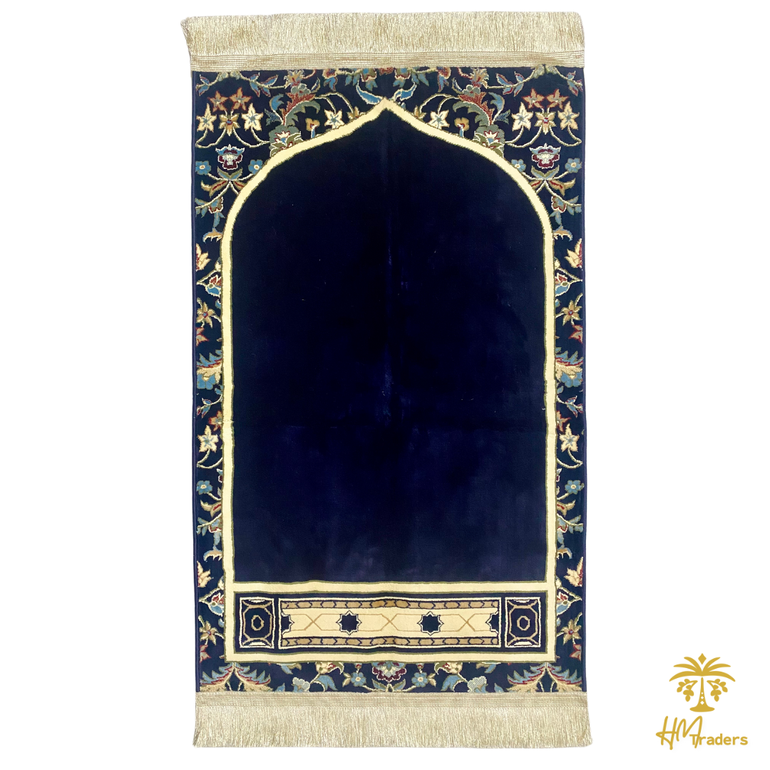 Imam e Kaaba Prayer Rug (Blue)