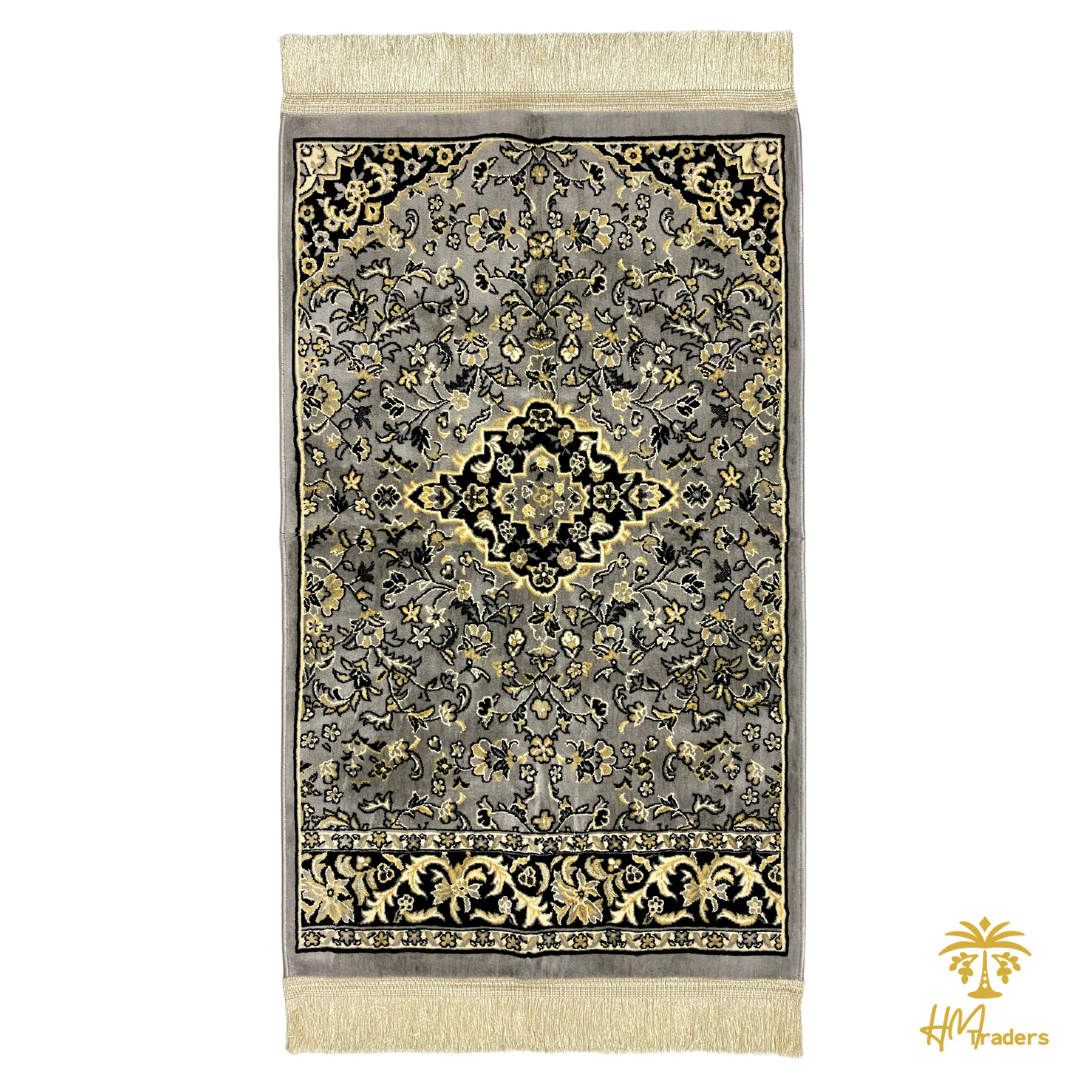 Rawda Premium Prayer Mat (Light Gray) HM Traders