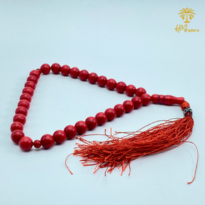 Red Feroza Tasbih 10 mm HM Traders