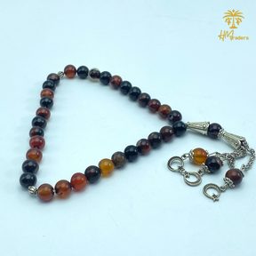 Brown Aqeeq Tasbih (Chain) HM Traders