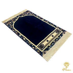 Imam e Kaaba Prayer Rug (Blue) HM Traders