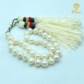 Real White Pearls Tasbih HM Traders