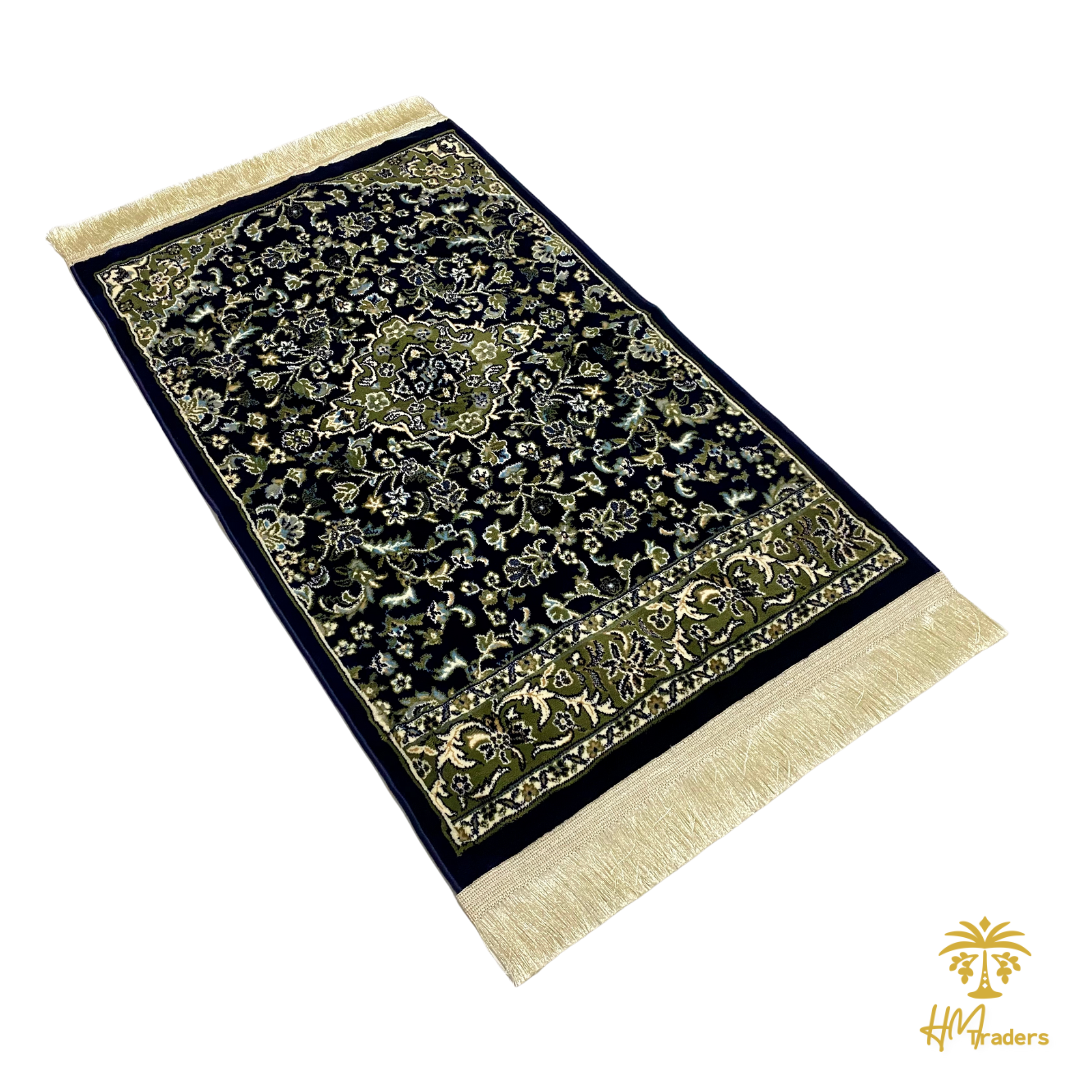 Rawda Premium Prayer Mat (Blue) HM Traders