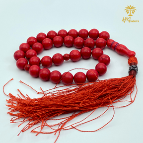 Red Feroza Tasbih 10 mm HM Traders