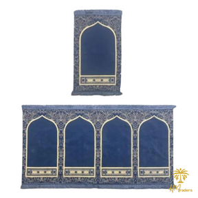 Prayer Mat for Jamaat (Blue) HM Traders