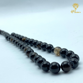 Black Aqeeq Tasbih 10 mm HM Traders