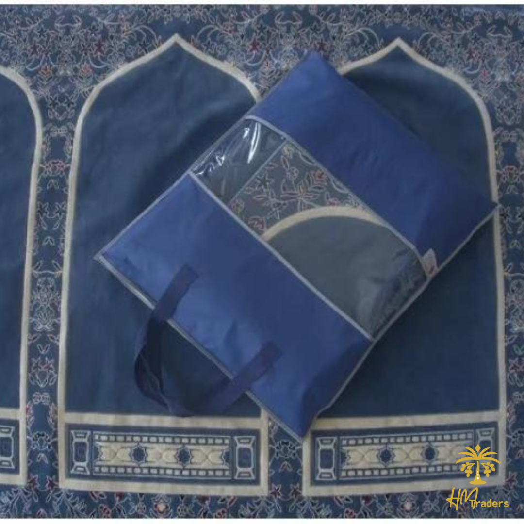 Prayer Mat for Jamaat (Blue) HM Traders