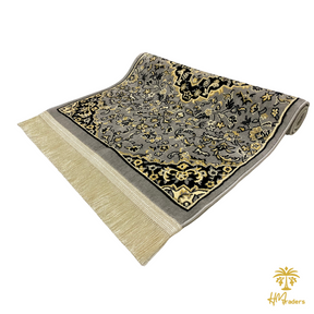 Rawda Premium Prayer Mat (Light Gray) HM Traders