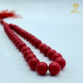 Red Feroza Tasbih 10 mm HM Traders