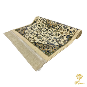 Rawda Premium Prayer Mat (Cream) HM Traders