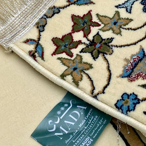 Imam e Kaaba Prayer Rug (Cream) HM Traders