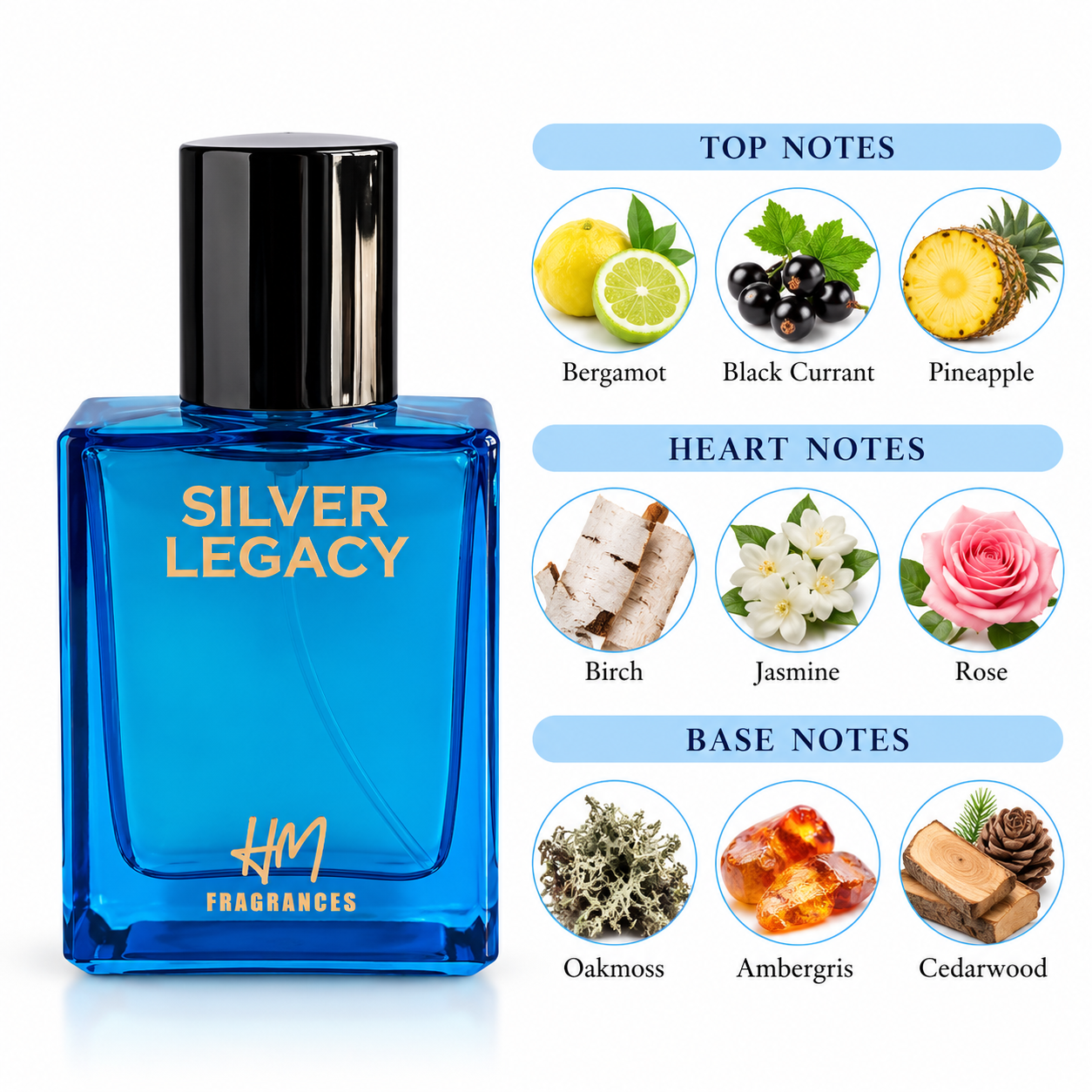 Silver Legacy - Inspired By Silver Creed (Men) HM Traders