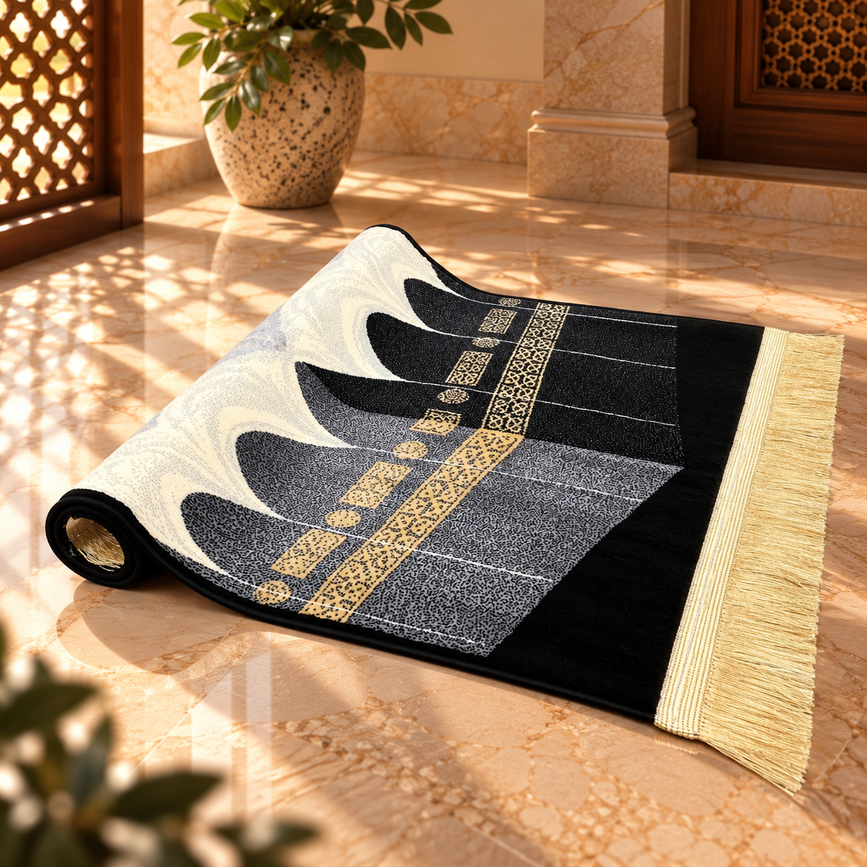 Al Kaaba Prayer Mat HM Traders