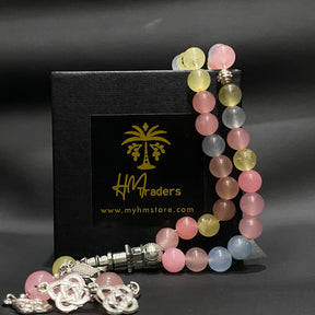 Morganite Aqeeq Stone HM Traders