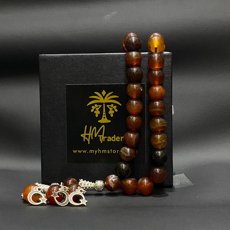 Sulemani Aqeeq Tasbih (Chain) HM Traders