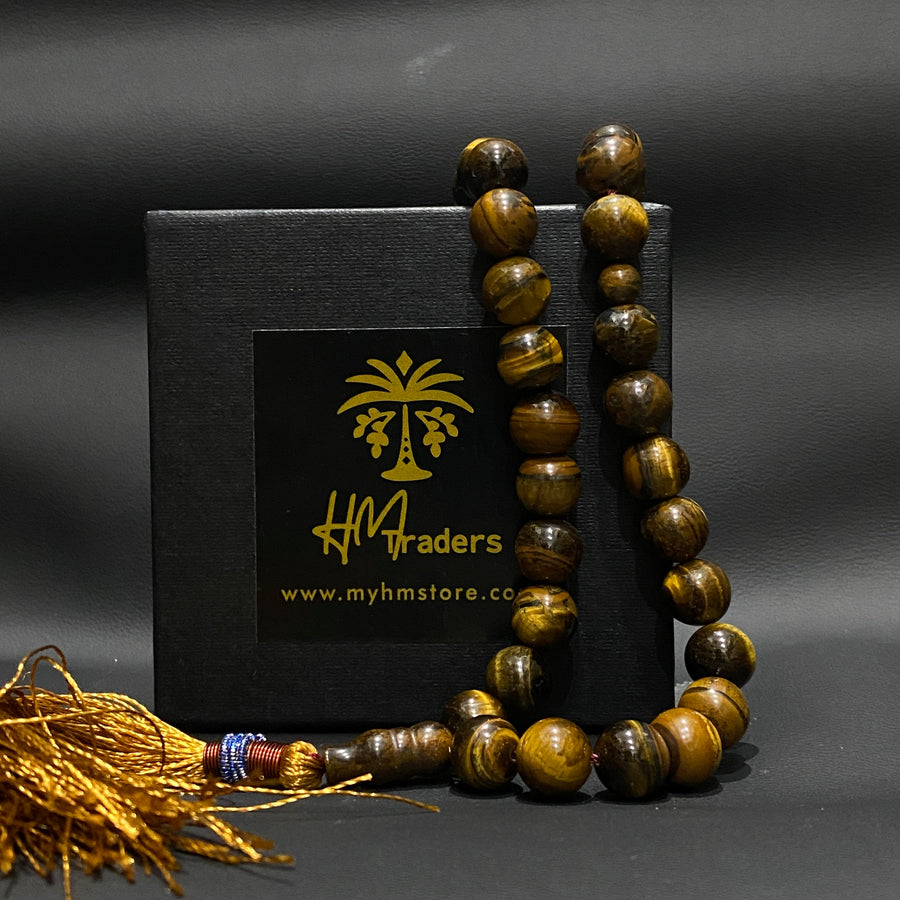 Tiger Eye Tasbih 10 mm HM Traders