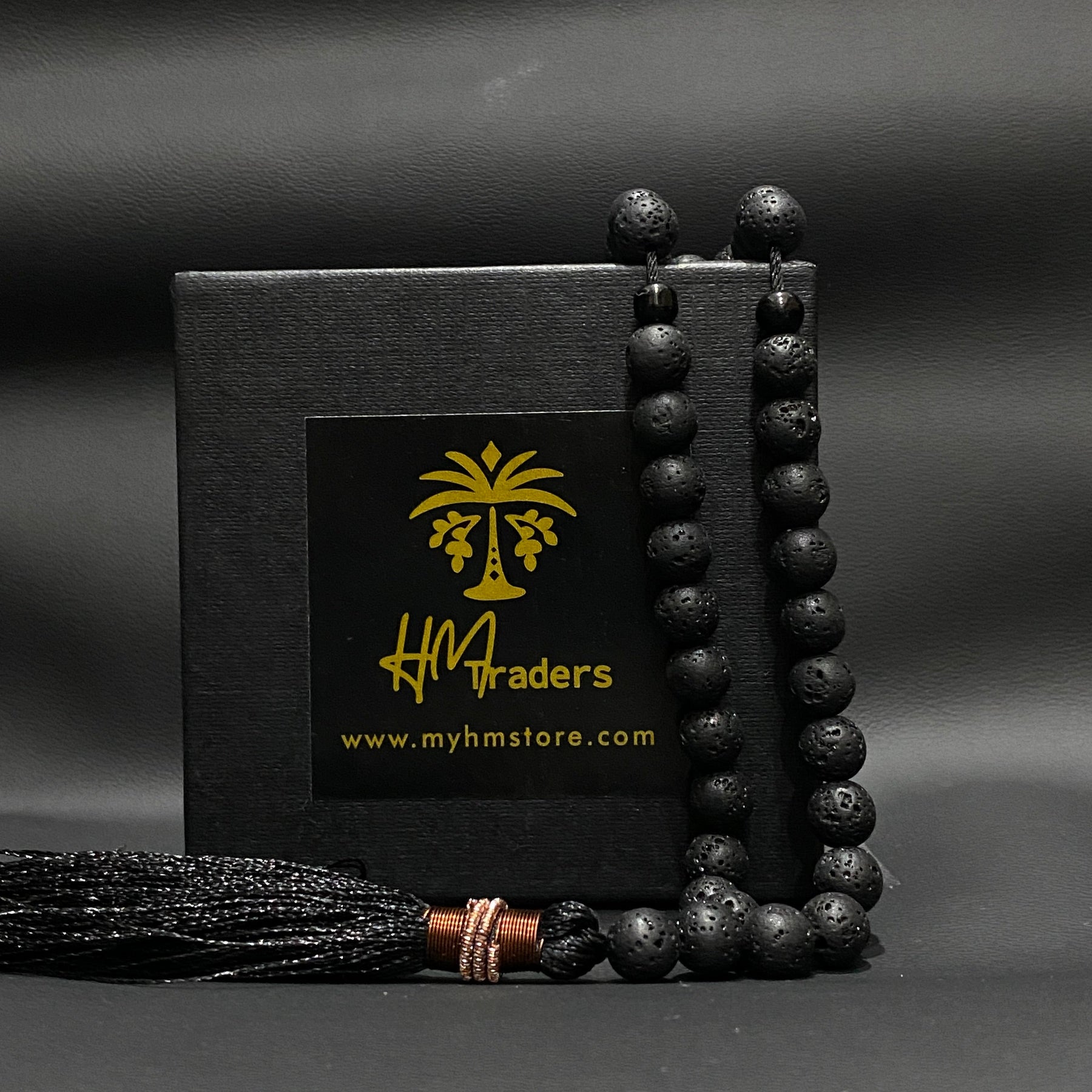 Lava Stone Tasbeeh HM Traders