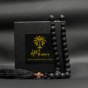 Lava Stone Tasbeeh HM Traders